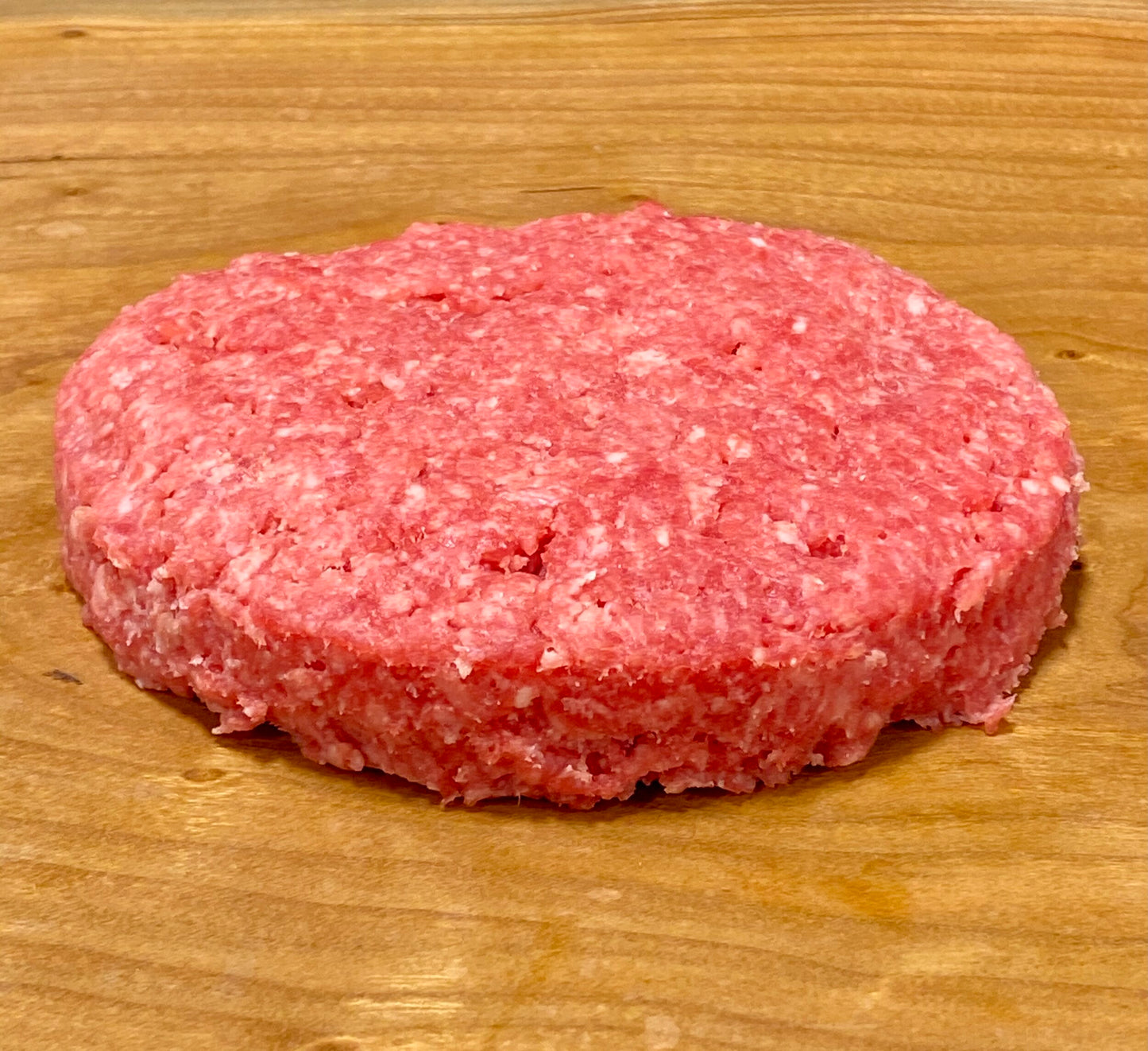 Hand-Pressed, Black Angus Burgers